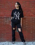 THERE'S NO PLACE LIKE NYC HEAVYWEIGHT SHIRT - (PHANTOM BLACK)