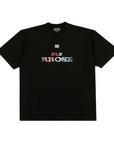 FLY RROSE CALLIGRAPHY HEAVYWEIGHT SHIRT - (PHANTOM BLACK)