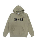 EYE WITNESS HEAVYWEIGHT HOODIE WARM OLIVE