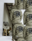 EYE WITNESS HEAVYWEIGHT HOODIE WARM OLIVE