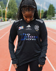 RROSE X THE COLORS SHOW ADIDAS LS JERSEY - (PHANTOM BLACK) *PROCEEDS WILL BE DONATED*