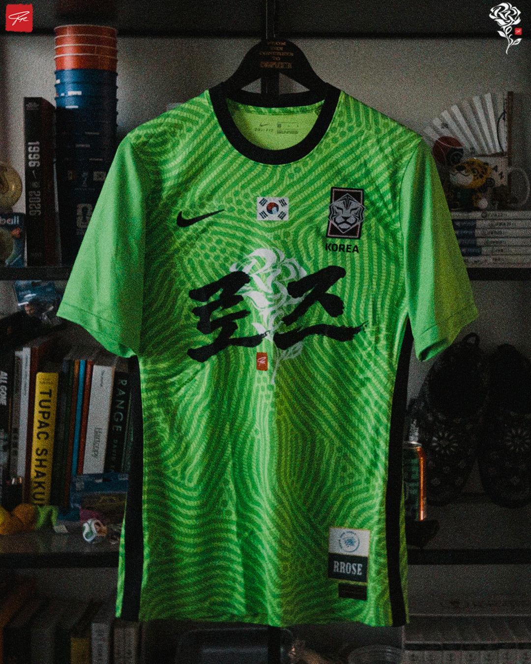 RROSE FC X 2022 NIKE KOREA REPURPOSED GK JERSEY - (RROSE LOGO) *1 OF 1*