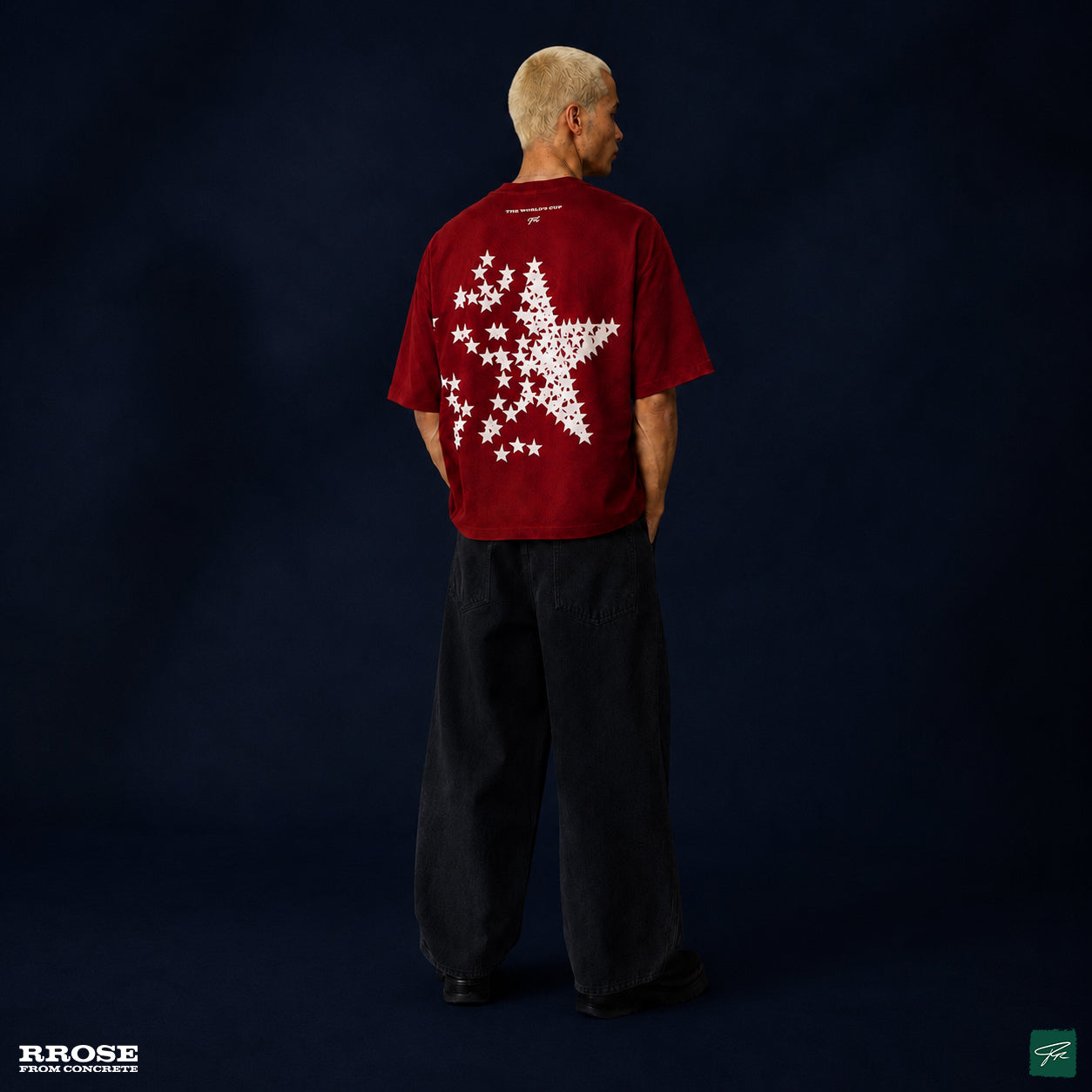 RROSE WRITTEN IN THE STARS HEAVYWEIGHT SHIRT - (RED)