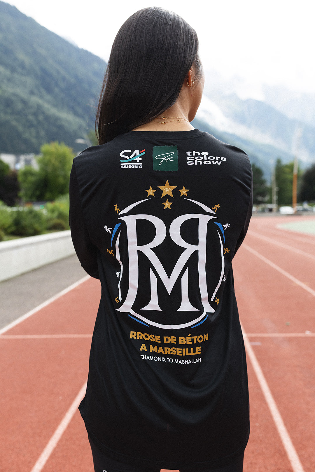 RROSE X THE COLORS SHOW ADIDAS LS JERSEY - (PHANTOM BLACK) *PROCEEDS WILL BE DONATED*