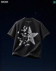 RROSE WRITTEN IN THE STARS HEAVYWEIGHT SHIRT - (MINERAL WASH VINTAGE BLACK)