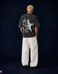 RROSE WRITTEN IN THE STARS HEAVYWEIGHT SHIRT - (MINERAL WASH VINTAGE BLACK)