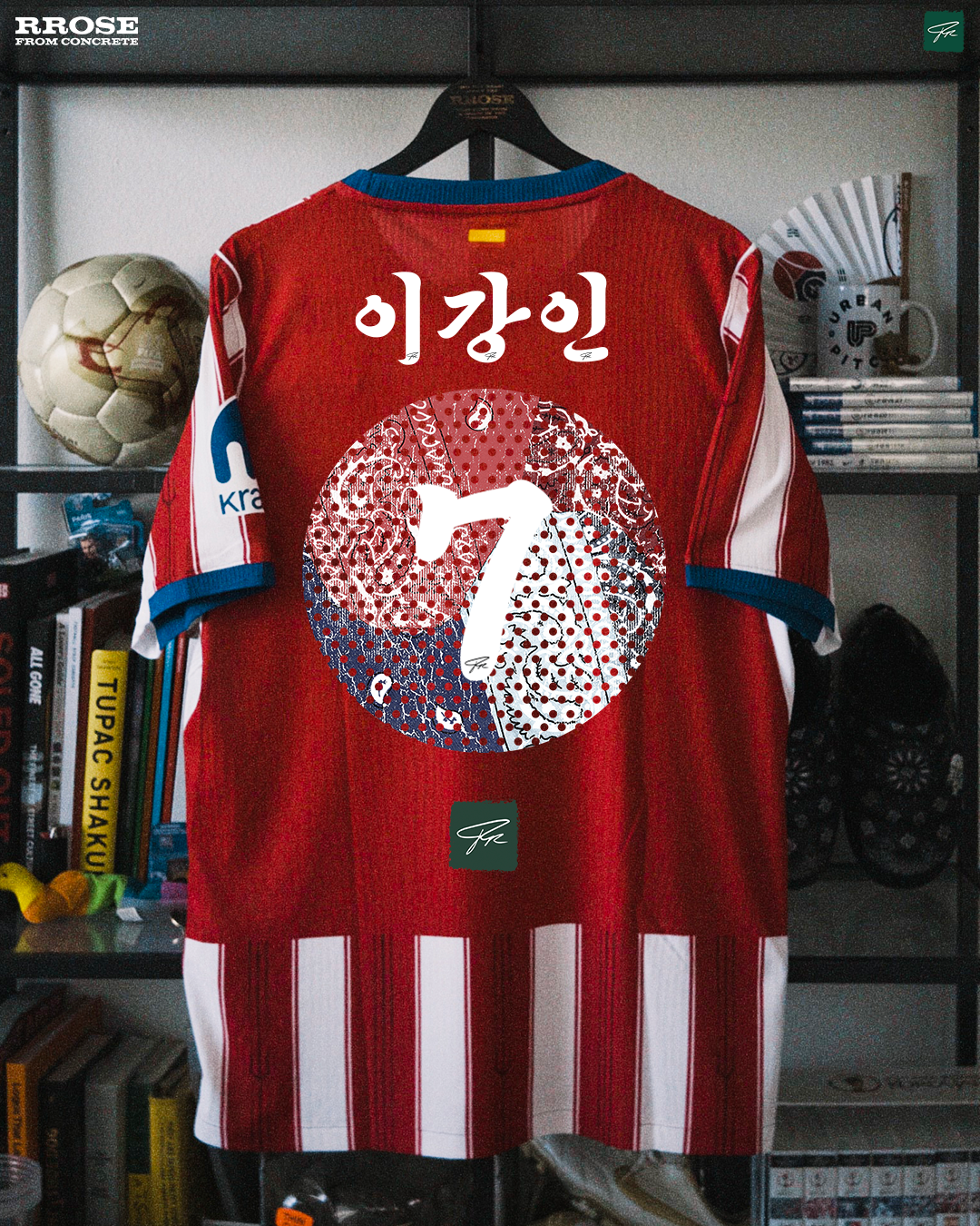 RROSE FC X 26/27 NIKE ATLETICO MADRID REPURPOSED AUTHENTIC HOME JERSEY - (LEE KANGIN) *LIMITED TIME*
