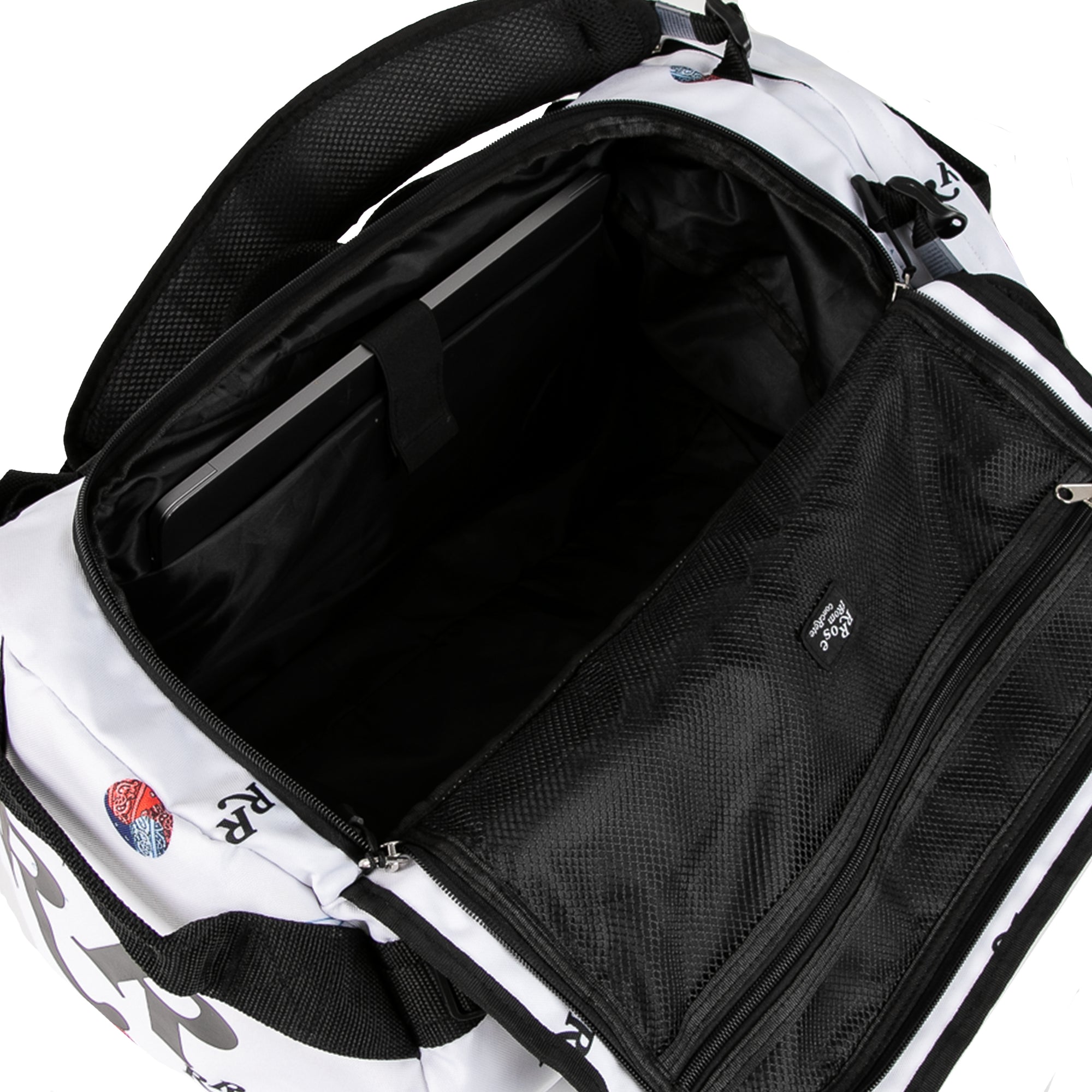 YIN YANG CARRY-ON/DUFFLE BAG - (WHITE)