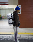 YIN YANG CARRY-ON/DUFFLE BAG - (WHITE)