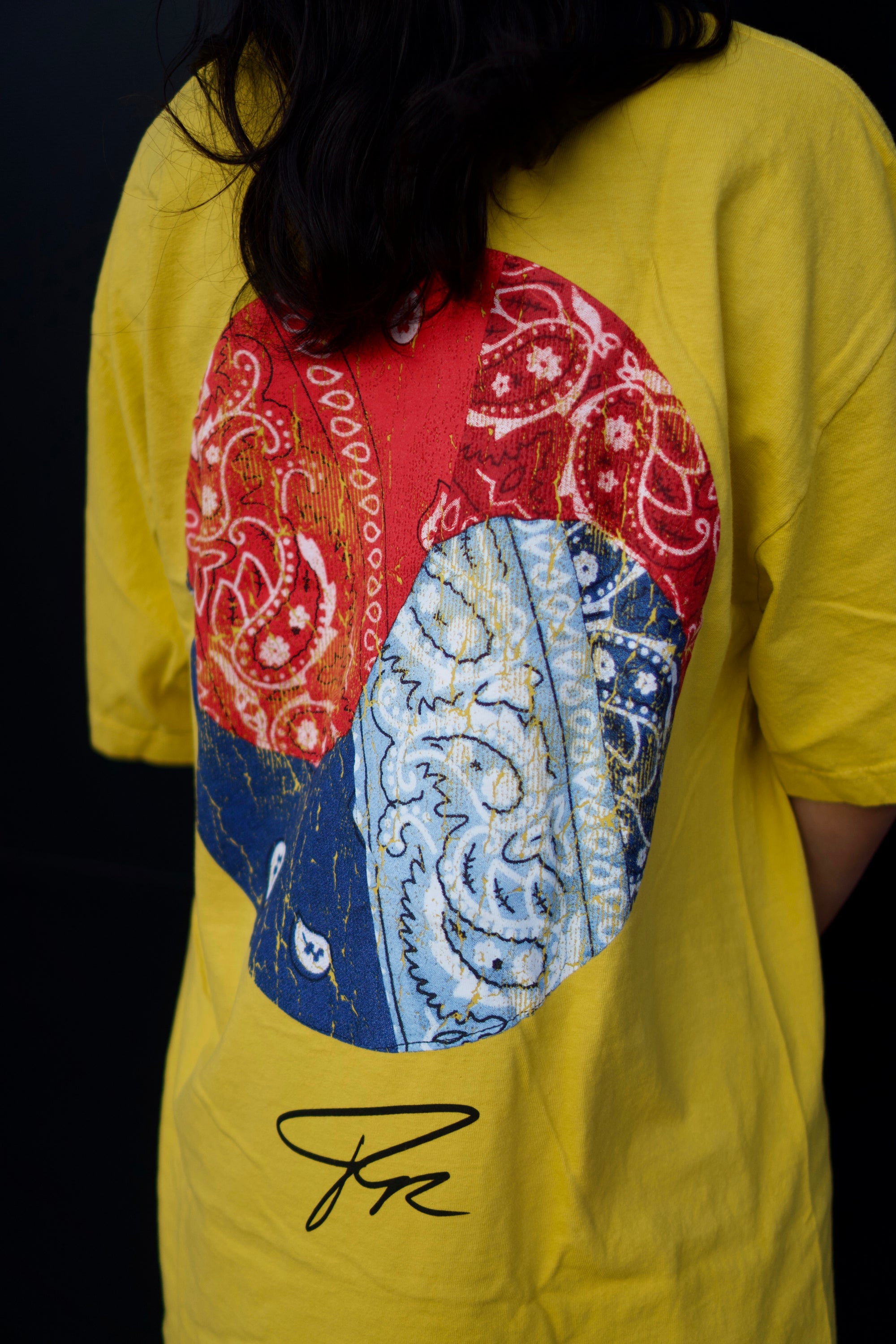 YIN YANG HEAVYWEIGHT SHIRT - (YELLOW)