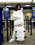 YIN YANG CARRY-ON/DUFFLE BAG - (WHITE)