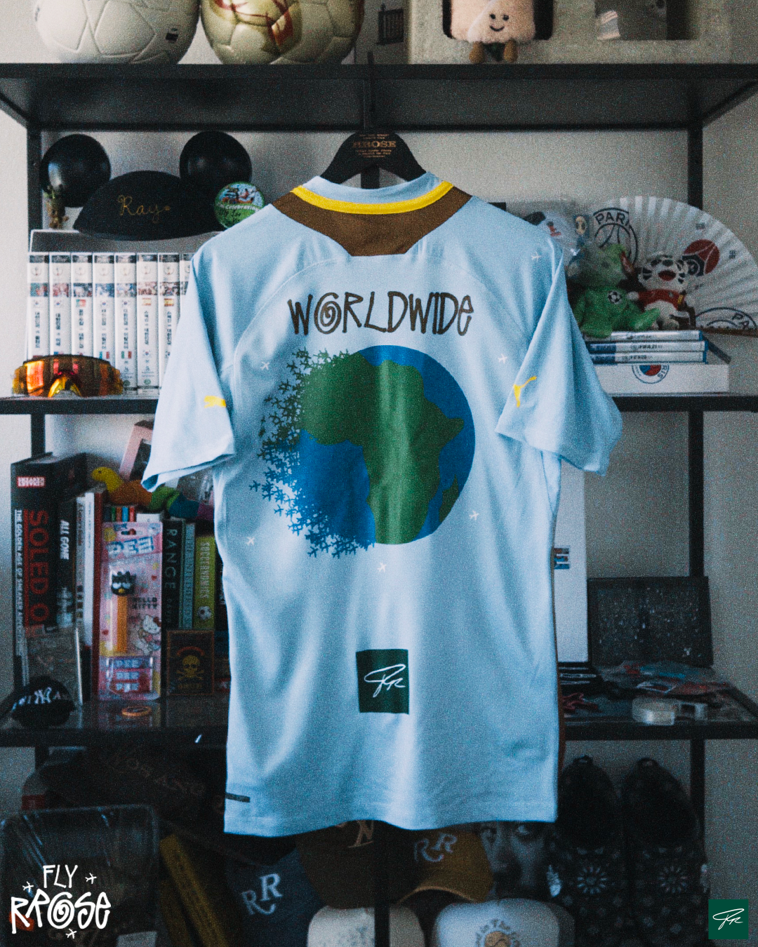RROSE FC X 2010 PUMA REPURPOSED JERSEY - (AFRICA UNITY) *1 OF 1*
