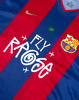 RROSE X 2002 NIKE FC BARCELONA REPURPOSED HOME JERSEY - (