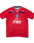 RROSE X 2008 UMBRO ENGLAND REPURPOSED AWAY JERSEY - (