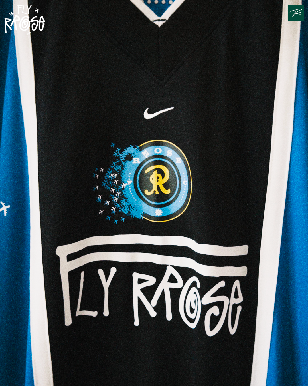 RROSE FC X 1999 NIKE REPURPOSED JERSEY - (