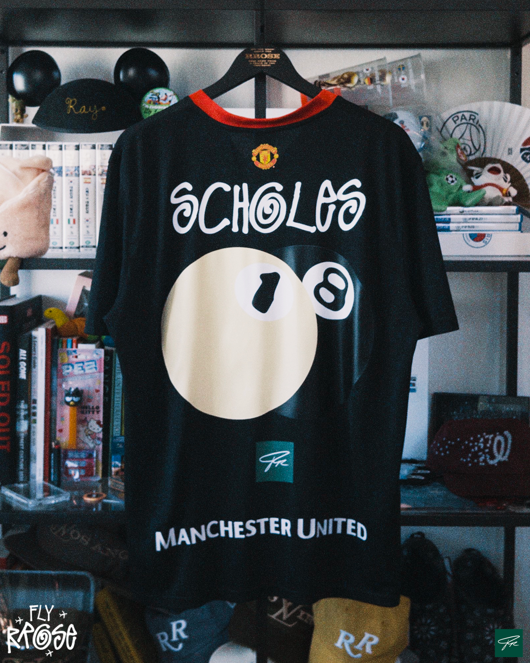 RROSE FC X MANCHESTER UNITED REPURPOSED JERSEY - (