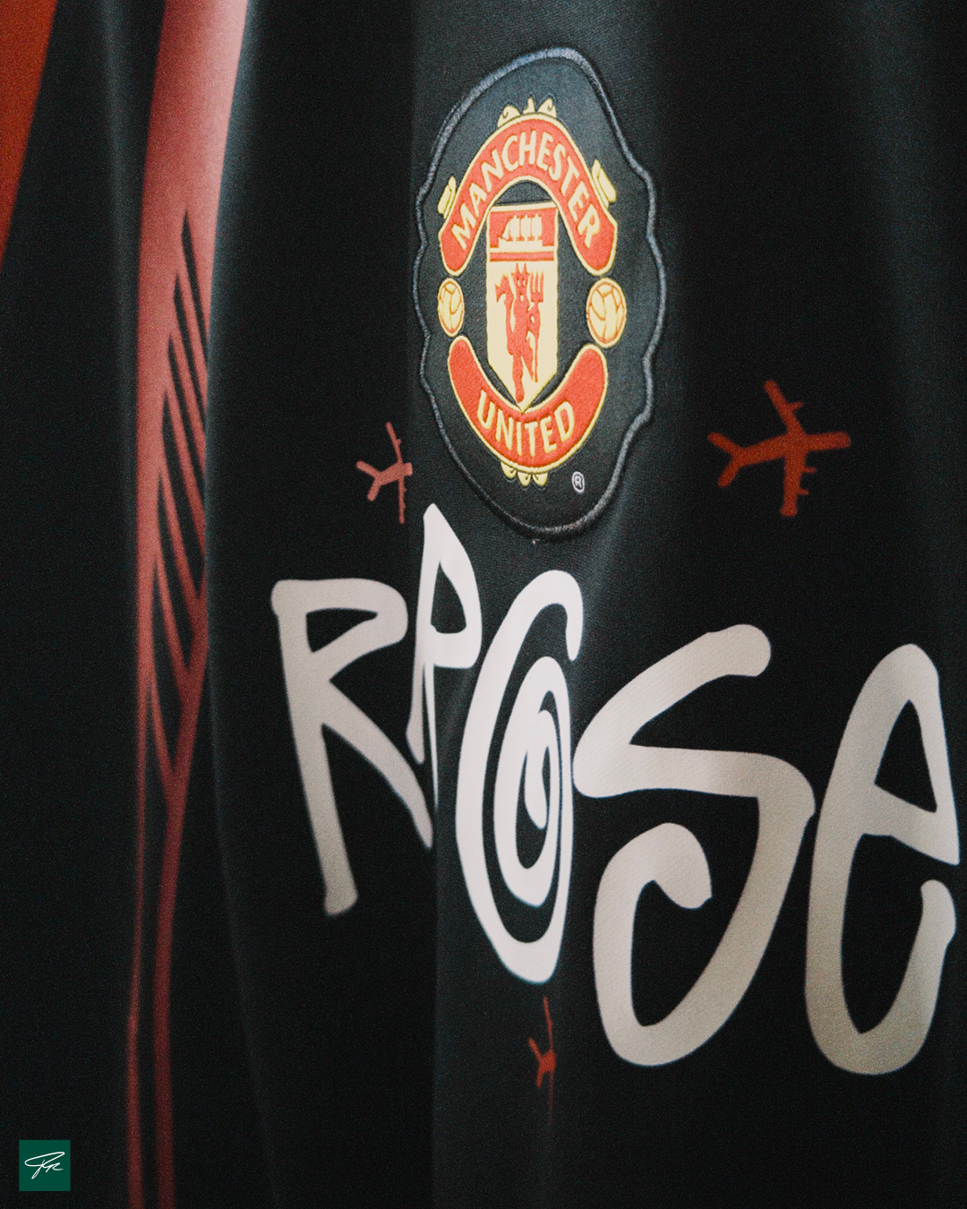 RROSE FC X MANCHESTER UNITED REPURPOSED JERSEY - (
