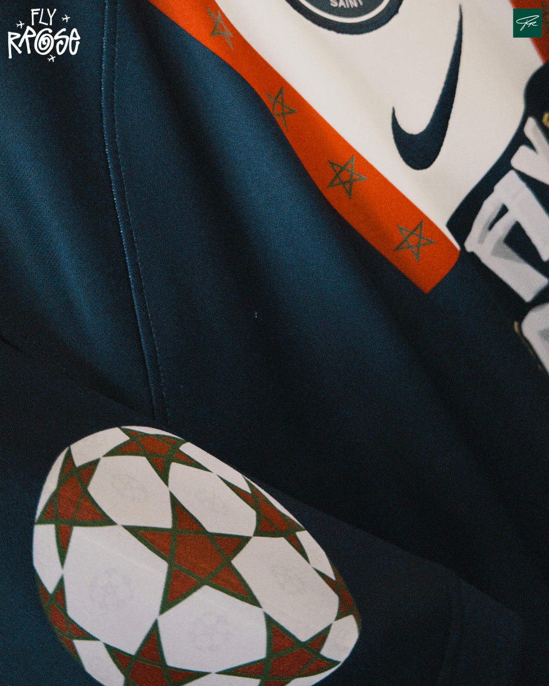 RROSE X 2022 NIKE PSG REPURPOSED HOME JERSEY - (HAKIMI) *1 OF 1*