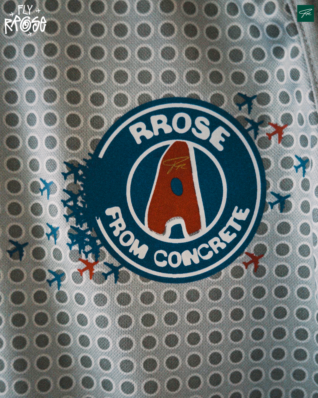 RROSE FC X 2000 NIKE REPURPOSED GK JERSEY - (LOVE VIRGINIA) *1 OF 1*