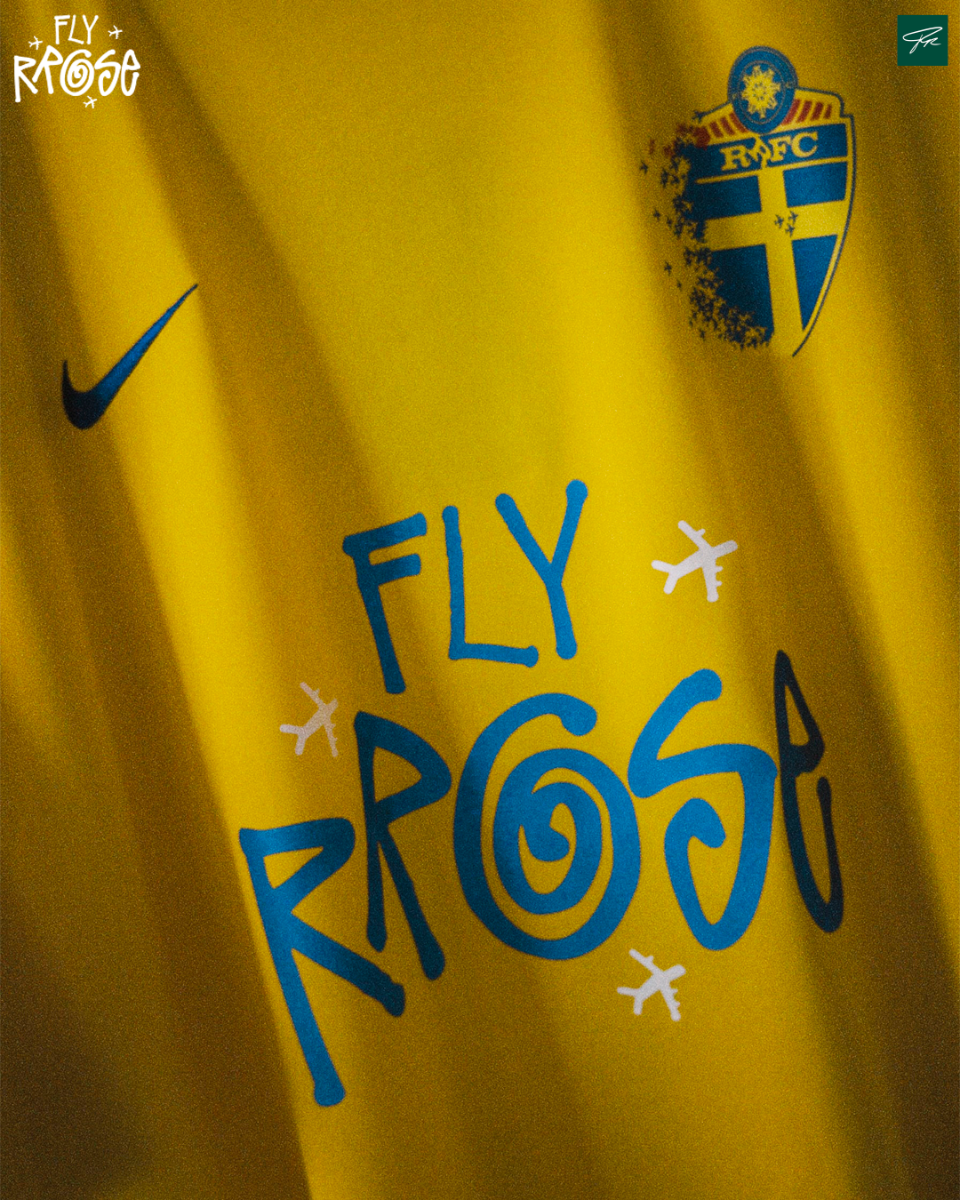 RROSE FC X 2008 NIKE REPURPOSED JERSEY - (