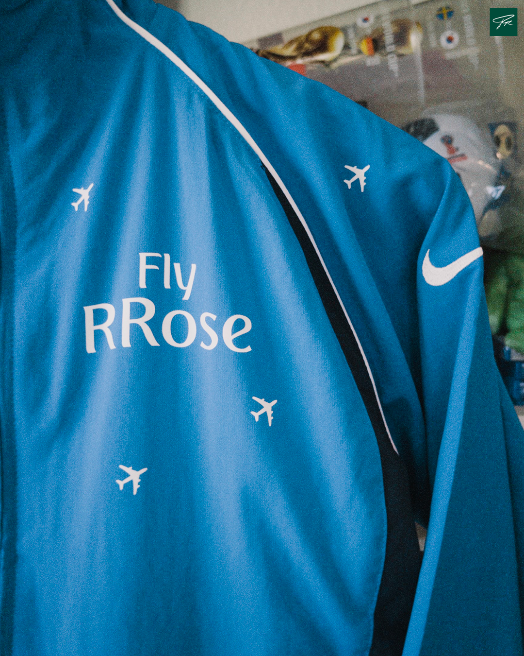 RROSE FC X 2007 NIKE REPURPOSED WOMEN'S JACKET - (FLY RROSE) *1 OF 1*