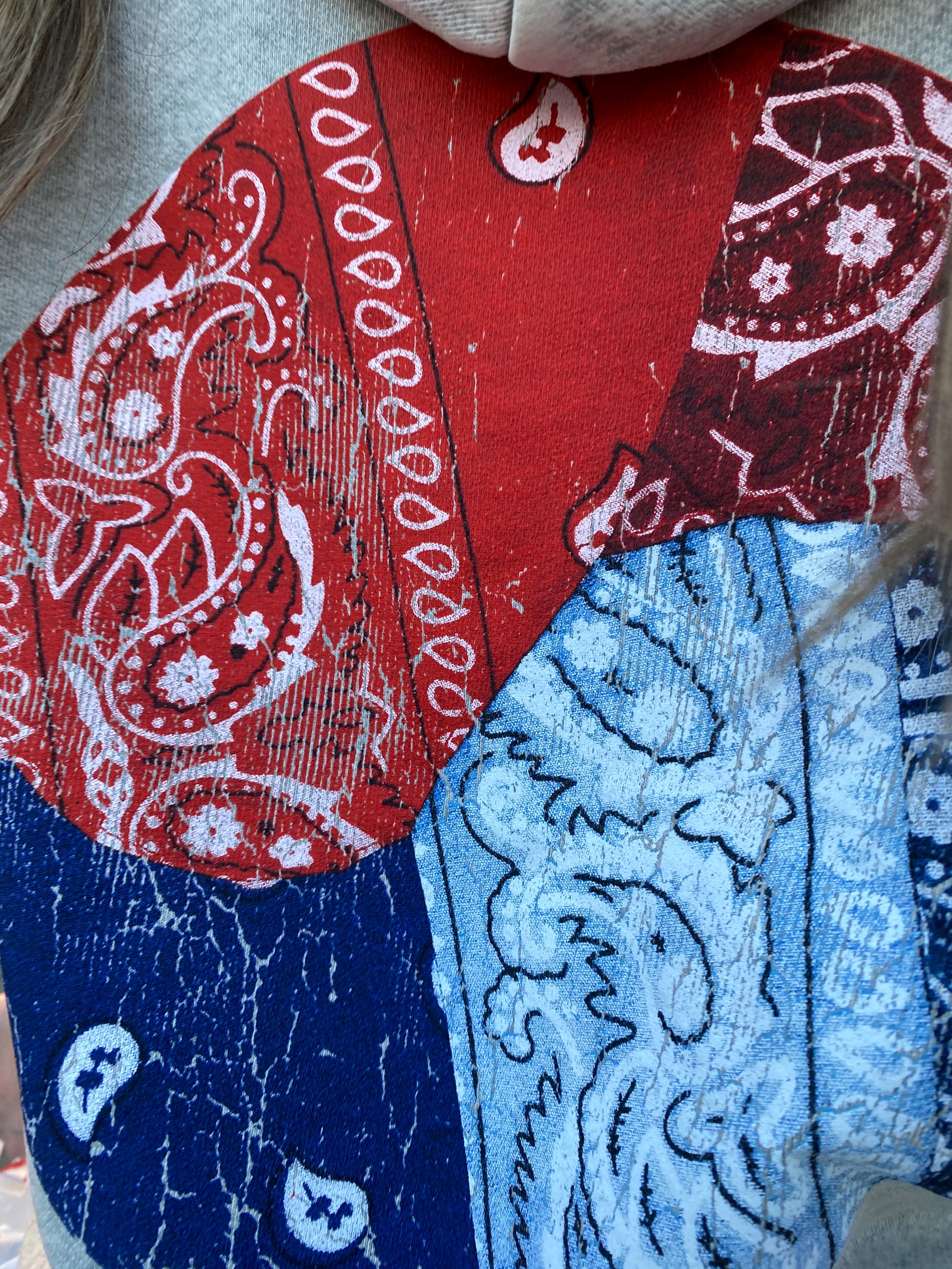 YIN YANG HEAVYWEIGHT PREMIUM HOODIE - (MINERAL WASH ICE STONE)