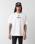 RROSE X WJW YIN YANG W LOGO HEAVYWEIGHT SHIRT - (SNOW WHITE)