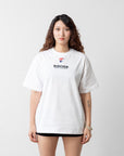 RROSE X WJW YIN YANG W LOGO HEAVYWEIGHT SHIRT - (SNOW WHITE)