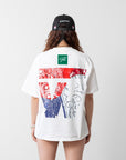 RROSE X WJW YIN YANG W LOGO HEAVYWEIGHT SHIRT - (SNOW WHITE)