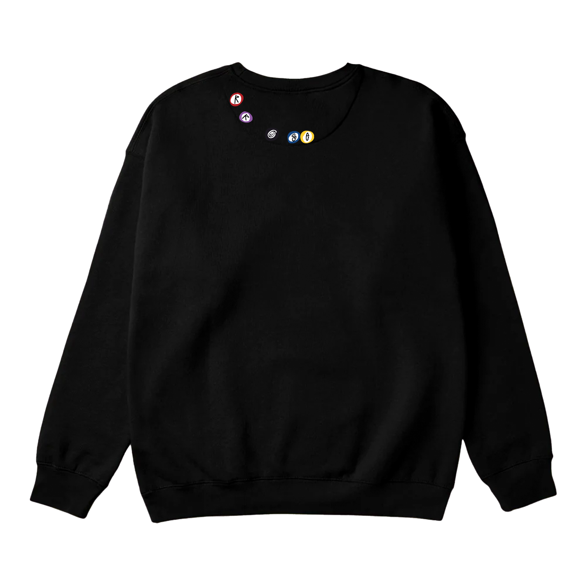 RROSE BILLIARD COZY CREWNECK - (PHANTOM BLACK)