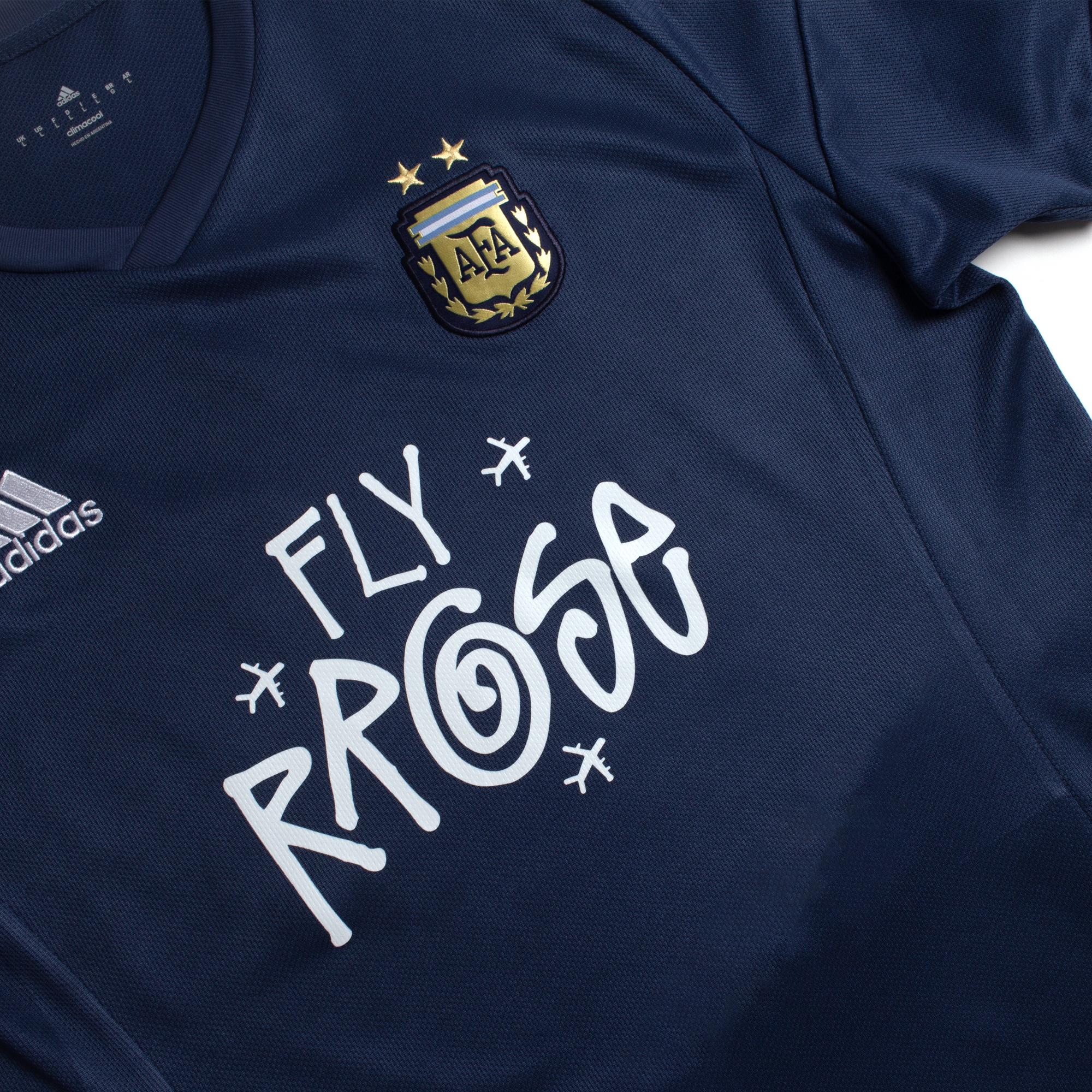 RROSE FC X 2015 ADIDAS ARGENTINA REPURPOSED AWAY JERSEY - (