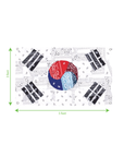 BANDED® KOREA FLAG - (WHITE)