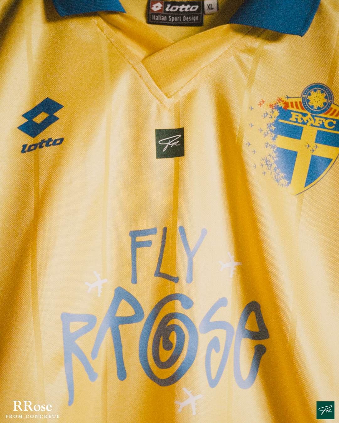 RROSE FC X 1990s LOTTO REPURPOSED JERSEY - (