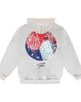 YIN YANG HEAVYWEIGHT PREMIUM HOODIE - (MINERAL WASH ICE STONE)