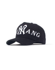 YIN YANG A-FRAME 5 PANEL HAT - (PHANTOM BLACK)