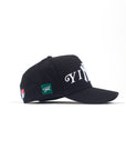 YIN YANG A-FRAME 5 PANEL HAT - (PHANTOM BLACK)