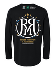 RROSE X THE COLORS SHOW ADIDAS LS JERSEY - (PHANTOM BLACK) *PROCEEDS WILL BE DONATED*