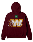 HAIL DMV HEAVYWEIGHT HOODIE - (BURGUNDY)