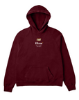 HAIL DMV HEAVYWEIGHT HOODIE - (BURGUNDY)