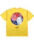 YIN YANG HEAVYWEIGHT SHIRT - (YELLOW)