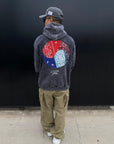 YIN YANG HEAVYWEIGHT PREMIUM HOODIE - (MINERAL WASH VINTAGE BLACK)