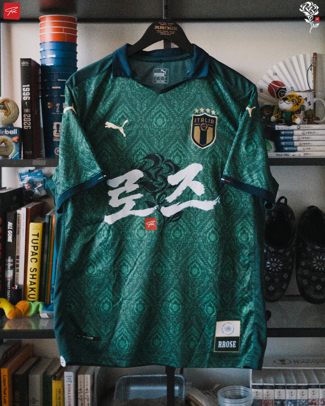 RROSE FC X 2019 PUMA ITALY REPURPOSED THIRD JERSEY - (