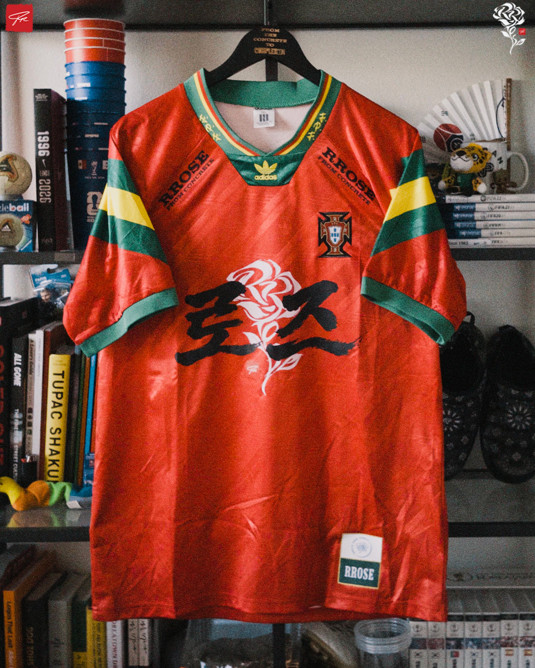 RROSE FC X 2026 ADIDAS PORTUGAL REPURPOSED RETRO JERSEY - (