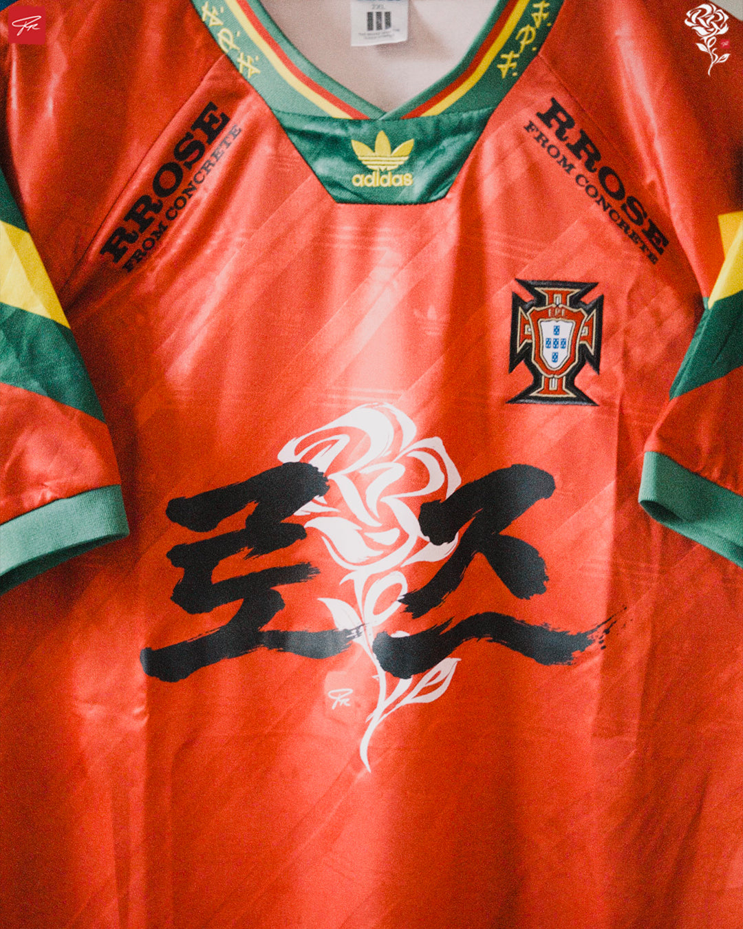 RROSE FC X 2026 ADIDAS PORTUGAL REPURPOSED RETRO JERSEY - (
