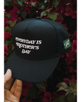 EVERYDAY IS MOTHER'S DAY A-FRAME HAT - (BLACK)