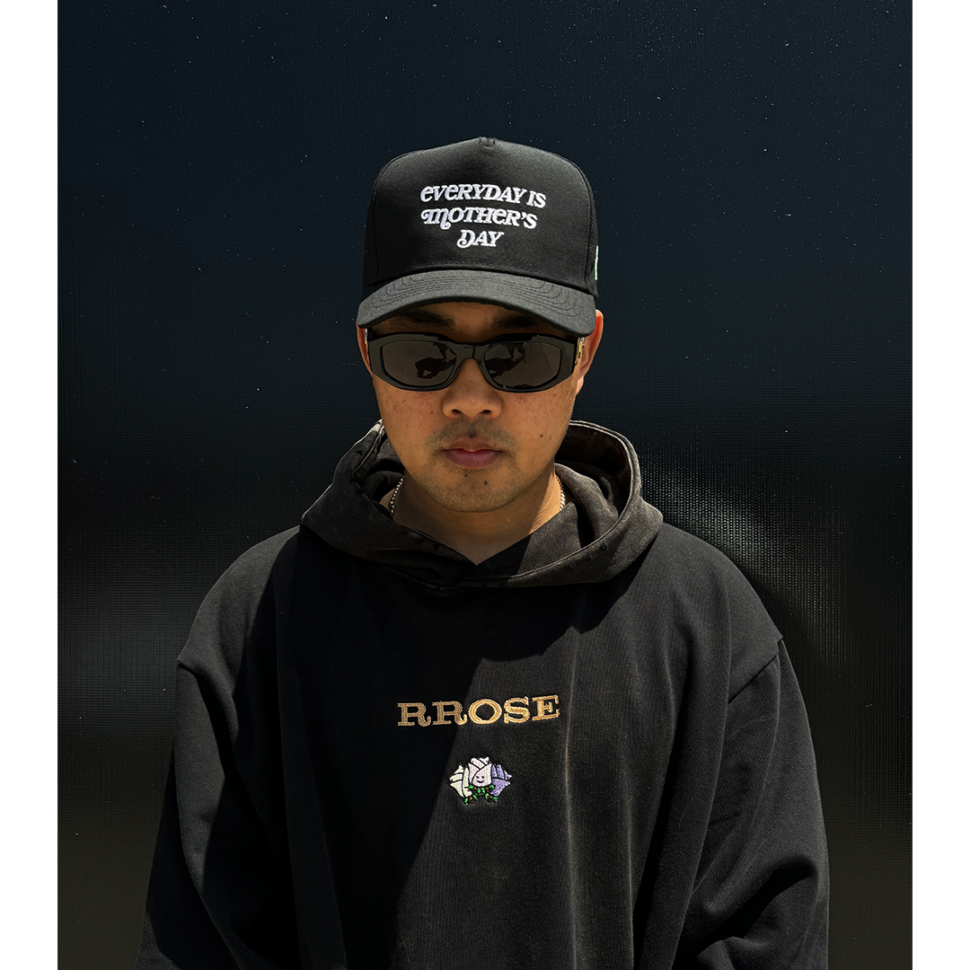 EVERYDAY IS MOTHER&#39;S DAY A-FRAME HAT - (BLACK)