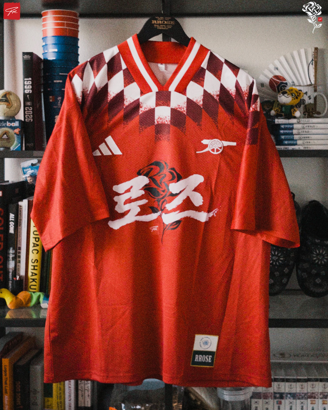 RROSE FC X 2025 ADIDAS ARSENAL REPURPOSED RETRO JERSEY - (
