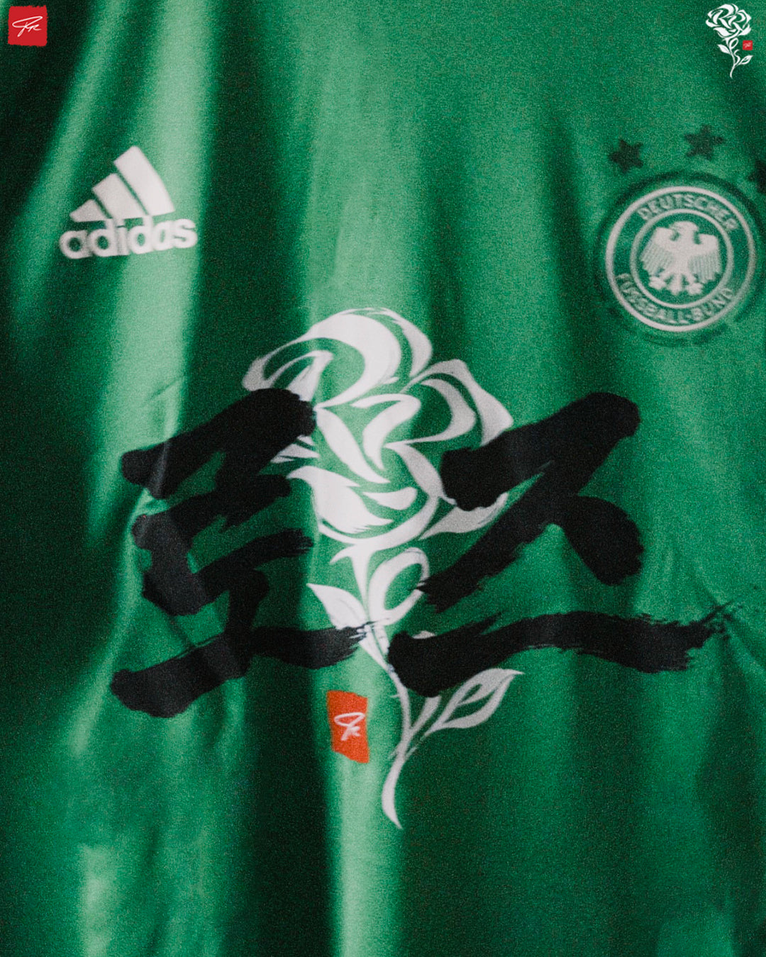 RROSE FC X 2012 ADIDAS GERMANY REPURPOSED TRAINING JERSEY - (