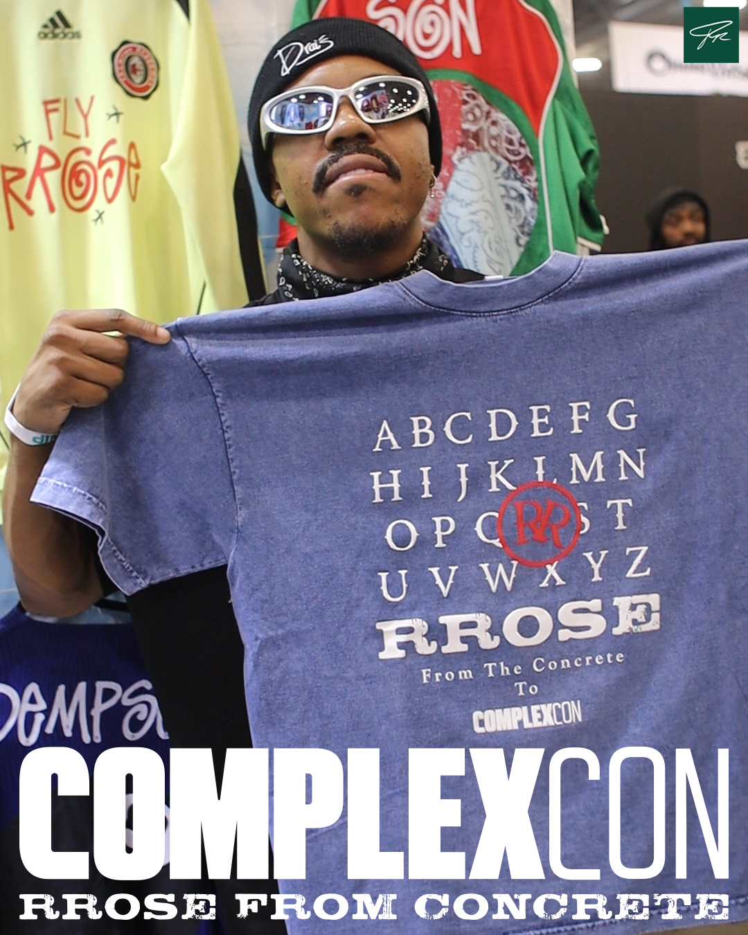 RROSE COMPLEXCON 2025 HEAVYWEIGHT SHIRT - (MINERAL WASH INDIGO BLUE)