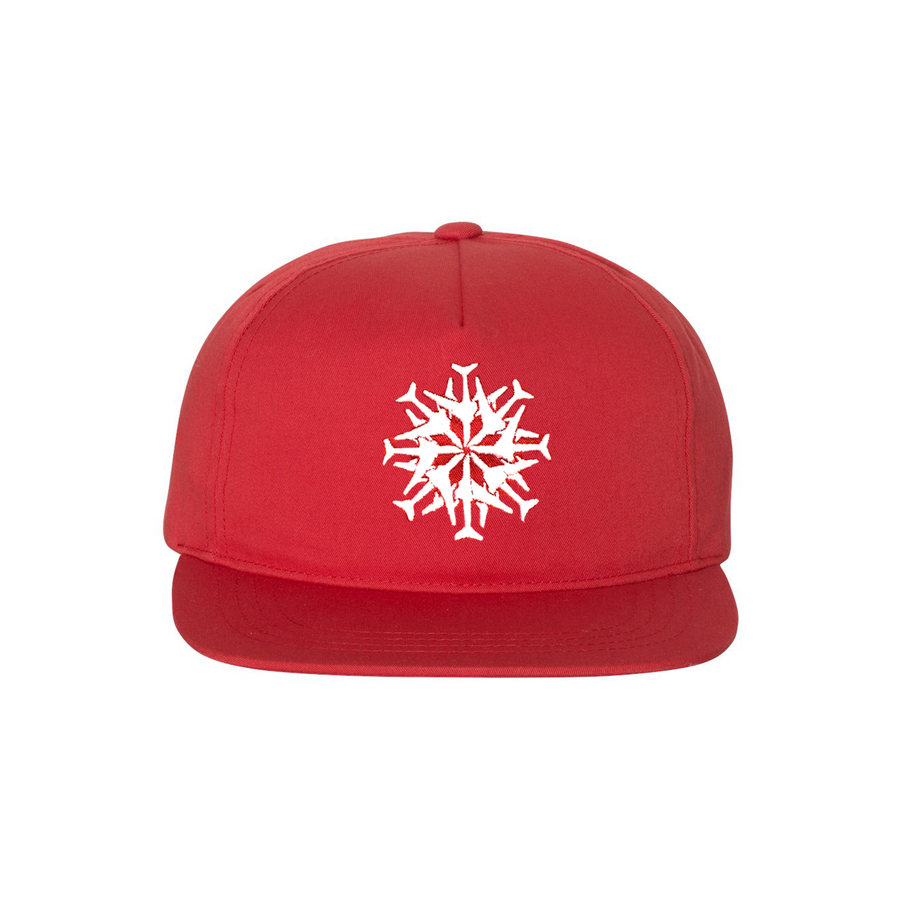 RROSE AIRLINES MOM SNAPBACK HAT - (RED)